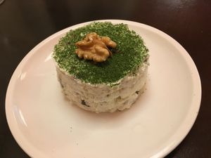 Gâteau de cajou at 66 Green Restaurant in Perigueux