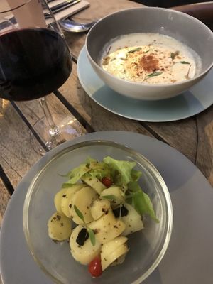 Starters at 66 Green Restaurant in Perigueux