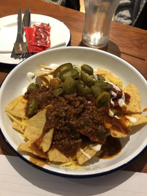Nachos  at The Library in Durham