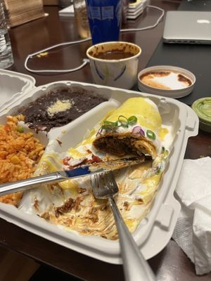 Burrito   at Luna Verde Vegan Mexican Restaurant in Bradley Beach