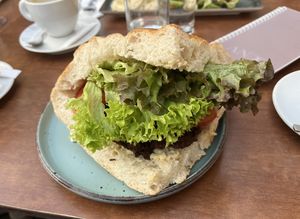 Falafel sandwich  at An-Do in Vienna