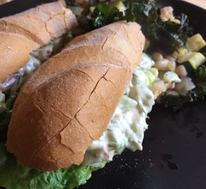 Lobster mushroom Rolls at Plant Based Only Catering in Austin