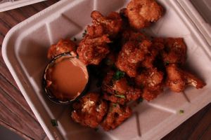 Buffalo Cauliflower at Revolution Winery and Kitchen in Sacramento
