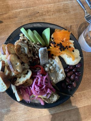Vegan charcuterie…very good!    at Revolution Winery and Kitchen in Sacramento