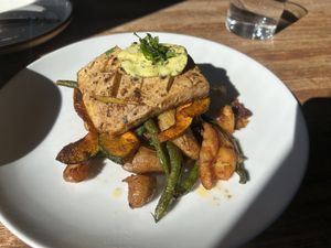 VCC - tofu steak   at Revolution Winery and Kitchen in Sacramento