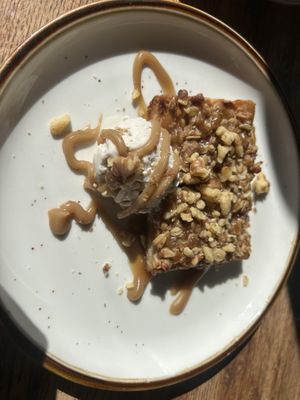 VCC - Carmel apple tart - to die for!   at Revolution Winery and Kitchen in Sacramento