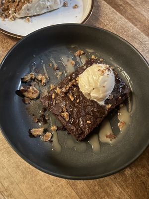 Brownie sundae - rich and decadent!   at Revolution Winery and Kitchen in Sacramento