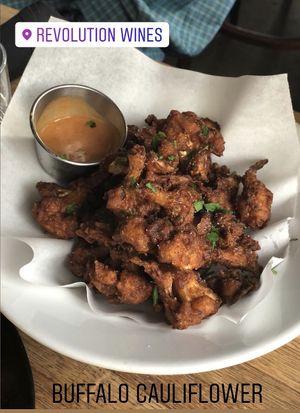 So crispy!! at Revolution Winery and Kitchen in Sacramento