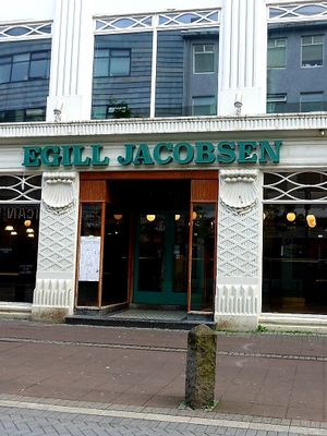 Egill Jacobsen at Egill Jacobsen in Reykjavik
