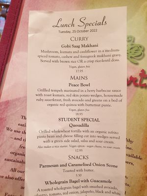  at The Lotus-Heart Restaurant in Christchurch