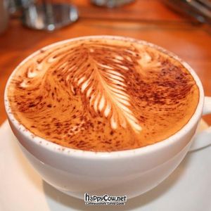 Fairly traded organic coffee at The Lotus-Heart Restaurant in Christchurch