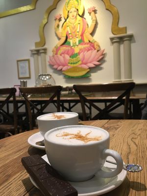 Bennetto Hot Chocolate at The Lotus-Heart Restaurant in Christchurch