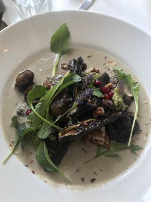 Vegan gnocchi  at The Lotus-Heart Restaurant in Christchurch