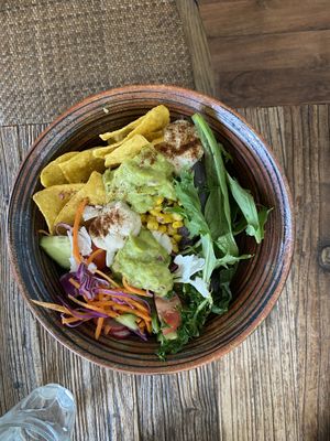 Bowl at The Lotus-Heart Restaurant in Christchurch