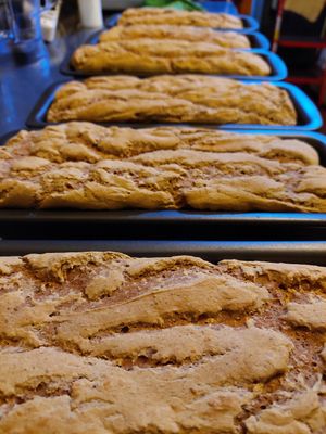 Pan sin tacc y vegan at Oli Veggie Food in Punta Del Este