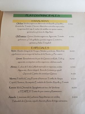  at Oli Veggie Food in Punta Del Este