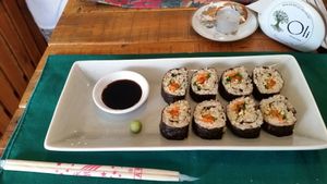 Sushi at Oli Veggie Food in Punta Del Este