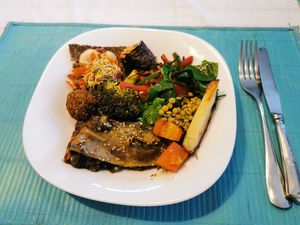 Saturday buffet at Oli Veggie Food in Punta Del Este