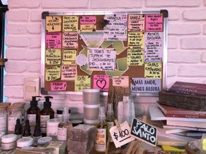 Vegan cosmetics  at Oli Veggie Food in Punta Del Este