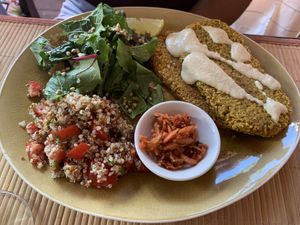 Milanesa 🌱 at Oli Veggie Food in Punta Del Este