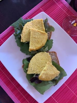 Polenta  at Oli Veggie Food in Punta Del Este