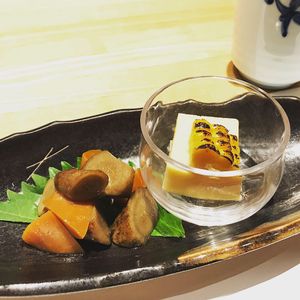 appetizer  at Tsunahachi in Tokyo