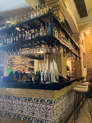 Bar at Zaitun in Cartagena