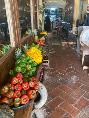 Entrance at Zaitun in Cartagena