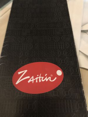 Name/logo  at Zaitun in Cartagena