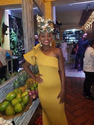 Hostess Gina at Zaitun in Cartagena