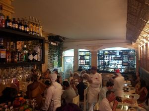 Inside at Zaitun in Cartagena