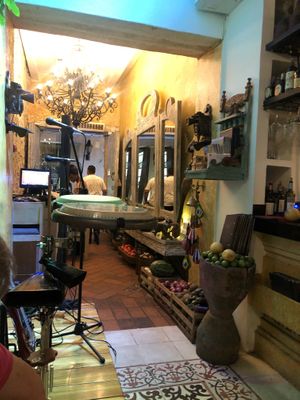 Decoration at Zaitun in Cartagena