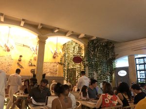 Decoration  at Zaitun in Cartagena