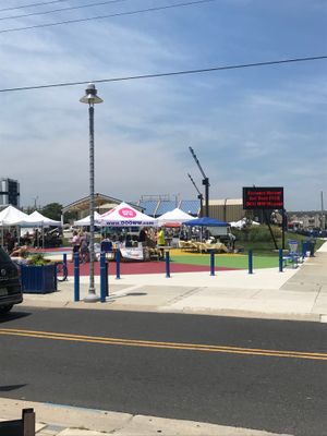 View of the market! at Downtown Farmers Market in Wildwood