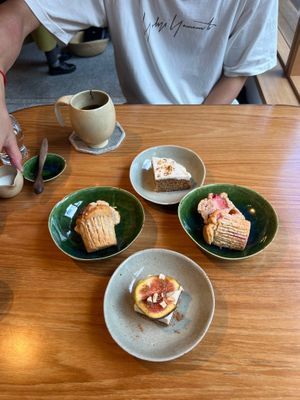 They constantly change their sweets. at Malda in Kyoto