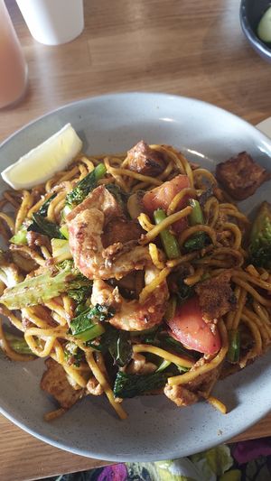 Spicy, delicious, couldn't fit it all in at The Origin Tales in Brunswick East