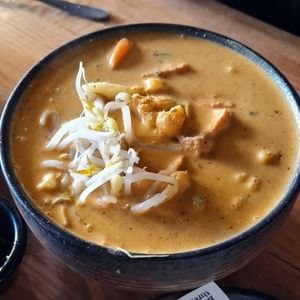 Laksa soup at The Origin Tales in Brunswick East