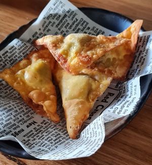 Fried wontons at The Origin Tales in Brunswick East
