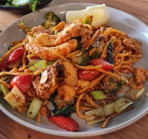 Singapore mee goreng at The Origin Tales in Brunswick East