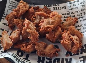 Popcorn chicken at The Origin Tales in Brunswick East