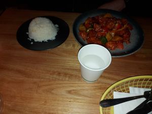 Sweet and Sour bites at The Origin Tales in Brunswick East