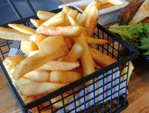 Bowl of chips at The Origin Tales in Brunswick East