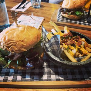 Zinger Tower Burger & Loaded Fries! at The Origin Tales in Brunswick East