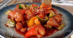 Sweet and sour bites at The Origin Tales in Brunswick East