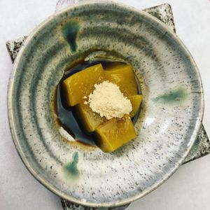 My lunch set ? Dessert ?  at Asai Togei in Osaka