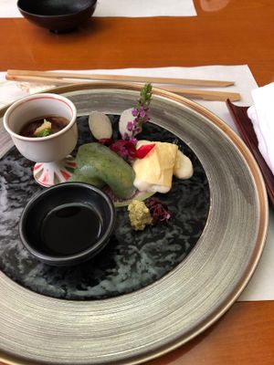 One course  at Asai Togei in Osaka