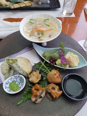 Almost too pretty to eat...almost at Asai Togei in Osaka