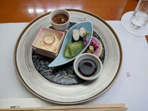 Course 2 at Asai Togei in Osaka