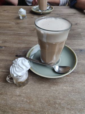 Chai latte at Kringloop Twello in Twello