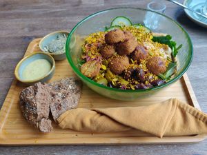 Falafel salad at Kringloop Twello in Twello